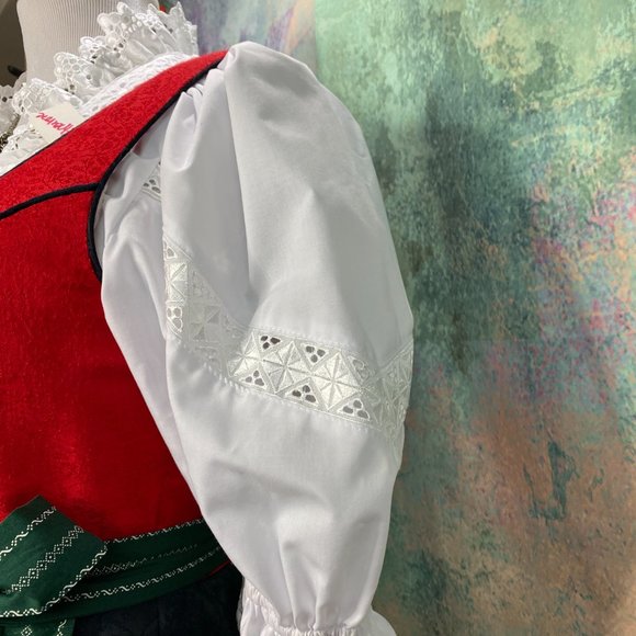 📌Authentic traditional high-quality Bavarian Dirndl with Blouse & Apron - Picture 8 of 14